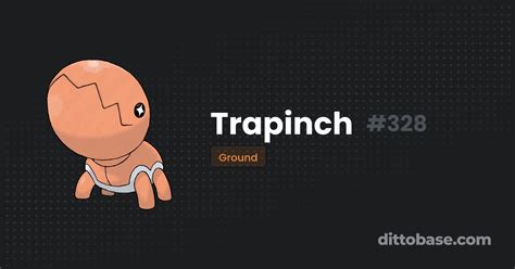 what type is trapinch.